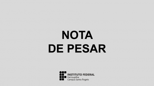 NOTA DE PESAR