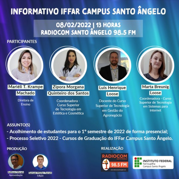 08.02.22 Informativo IFFar SAN