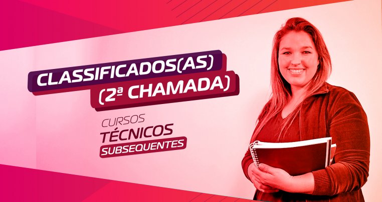 2ª chamada notícia