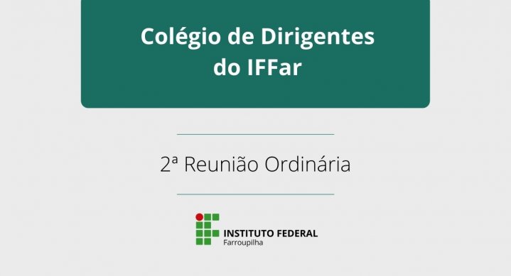 2º Reunião Ordiário do Codir