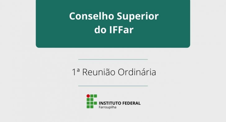 Primeira Reuniao Ordinaria Consup 2021