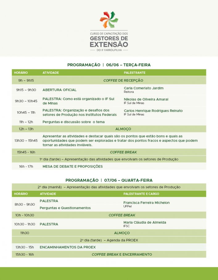 Programacao 2017