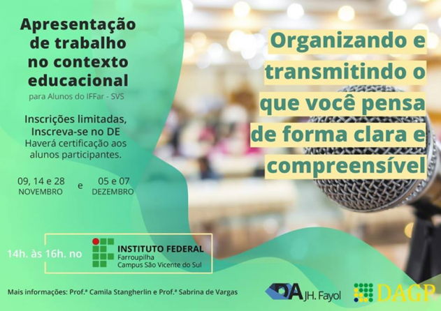 Curso Apresentação de trbalho