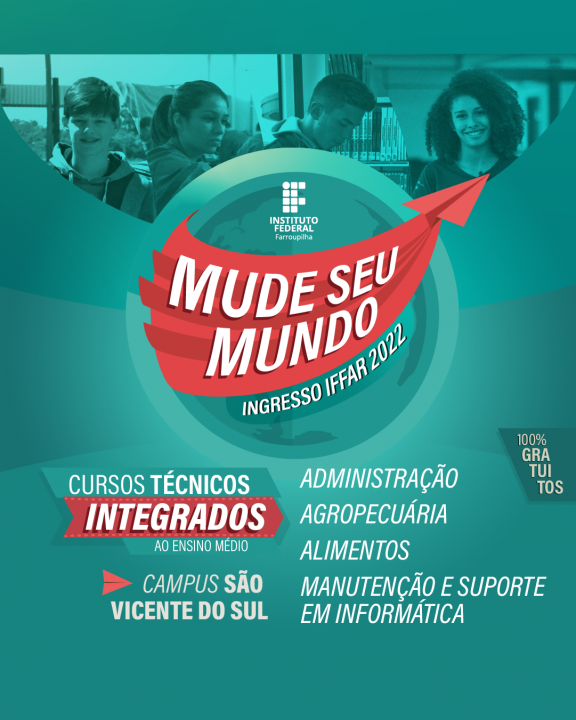 Redes Integrados 2022 cursos sao vicente do sul