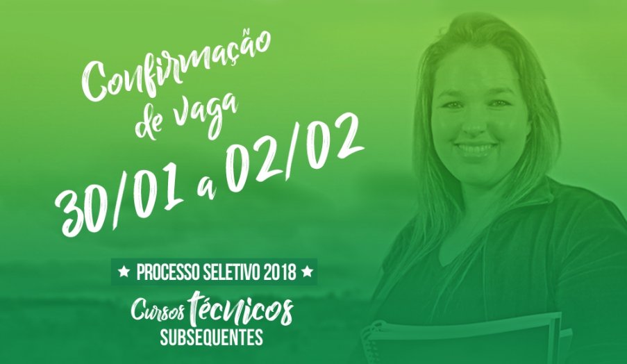 banner confirmacao de vaga subsequentes