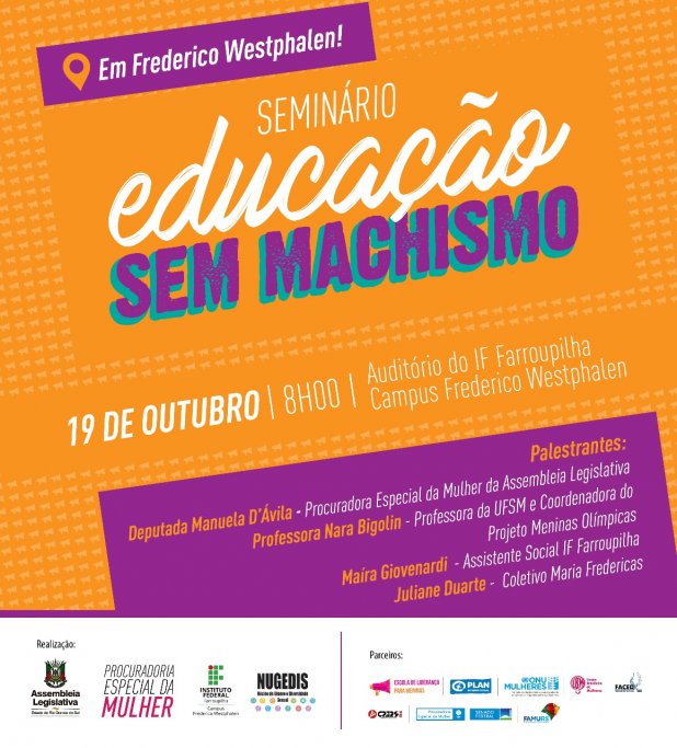 cartaz educacao sem machismo 1