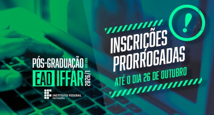 prorrogaçãoPSpósgraduação notícia23102025