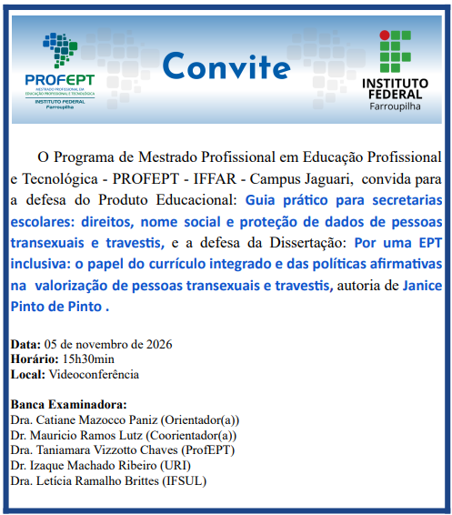 Convite Defesa Janice T7