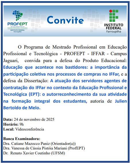 Convite Defesa Julien T7