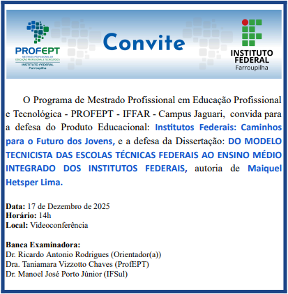 Convite Defesa Maiquel T6