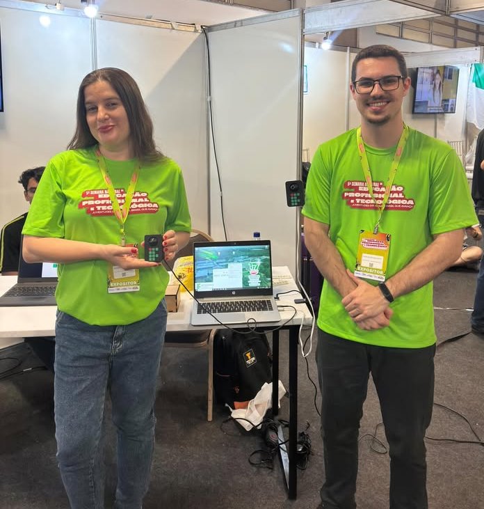 1 Renira e Luan no evento em Brasília