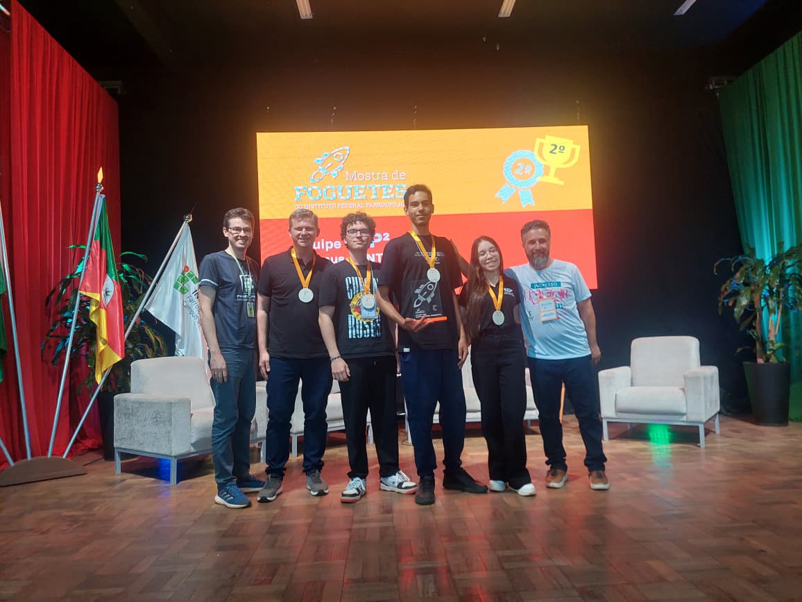 2º lugar Mostra de Foguetes 2025