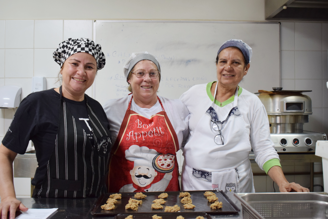 Alunas do Curso Técnico em Cozinha do IFFar