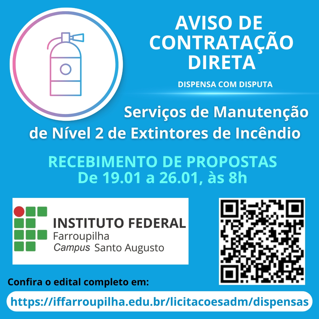 Arte Dispensa Contratação Serviçoes Extintores