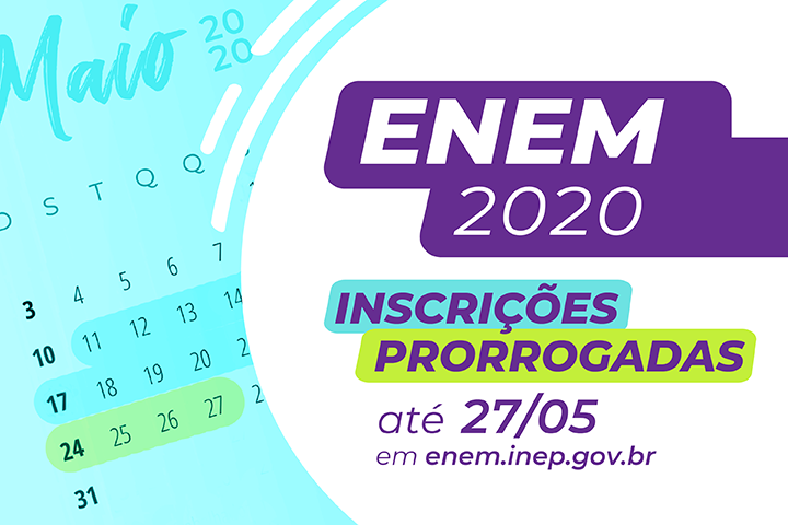 ENEM inscricoes prorrogadas noticia 01