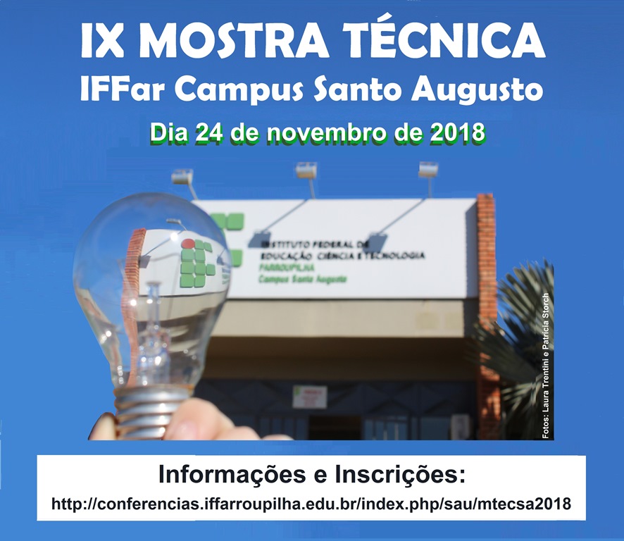 Mostra Técnica Santo Augusto 2018 Instagram