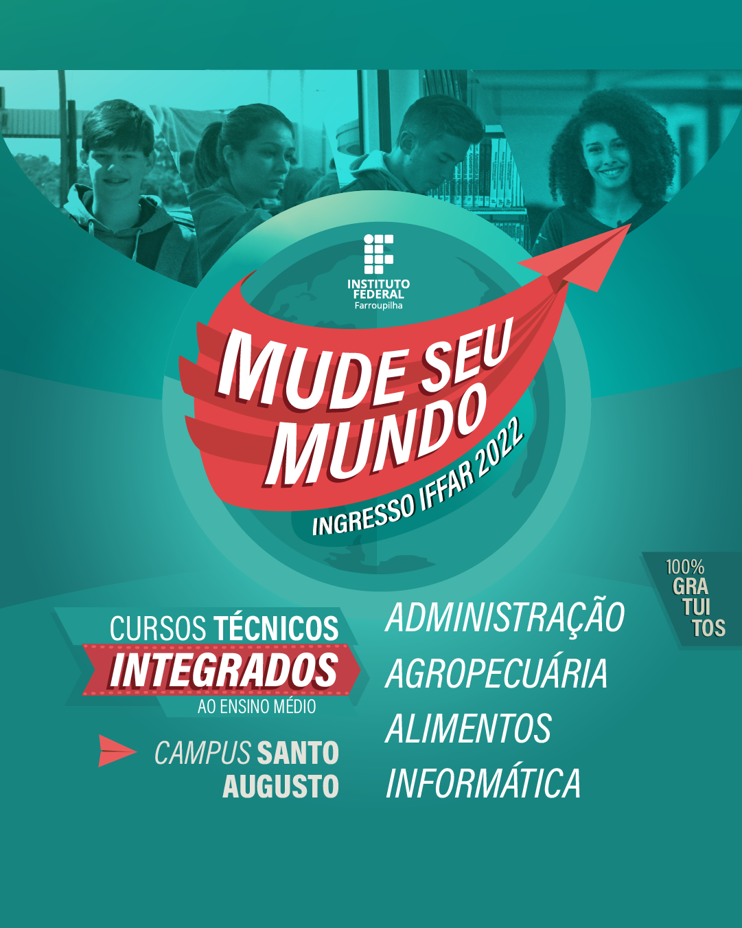 Redes Integrados 2022 cursos santo augusto