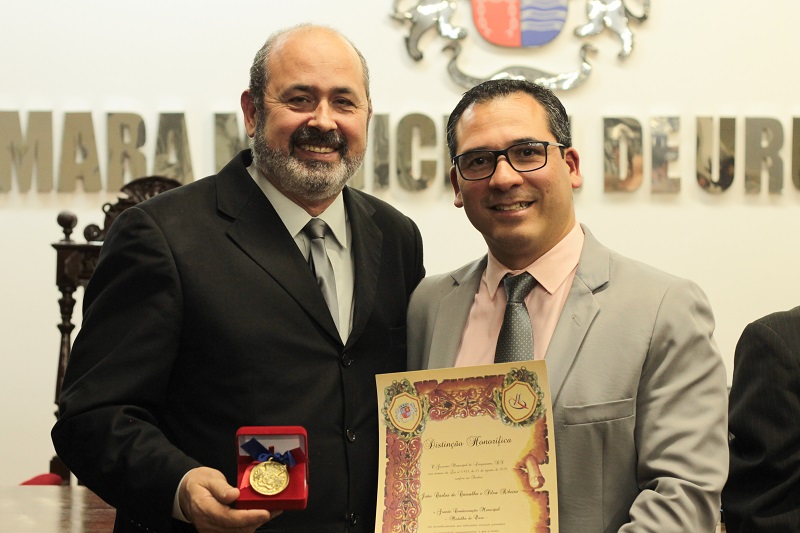 Homenagem João pelo poder Legislativo Municipal