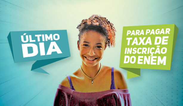 banner notícia ÚLTIMO DIA taxa de inscrição