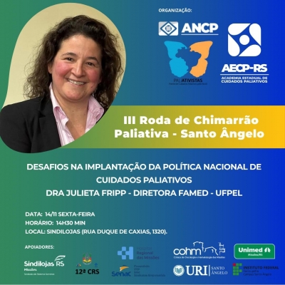 III Roda de Chimarrão Paliativa