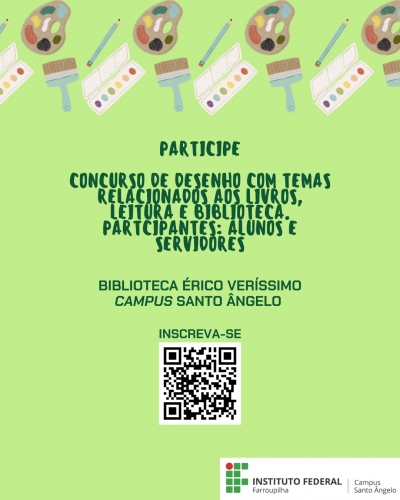 1º Concurso de Desenho da Biblioteca do IFFar San