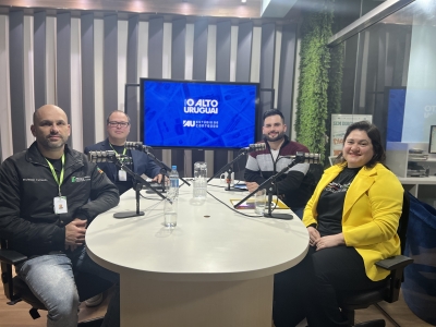 Coordenadores dos Cursos Técnicos Integrados do IFFar-FW participam do SET Podcast no Jornal O Alto Uruguai