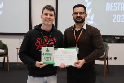 Professor do IFFar – Campus Panambi é reconhecido com o Prêmio Pesquisador Destaque na área das Engenharias