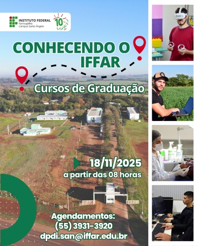 CONHECENDO O IFFAR 2025 - Cursos de Graduação