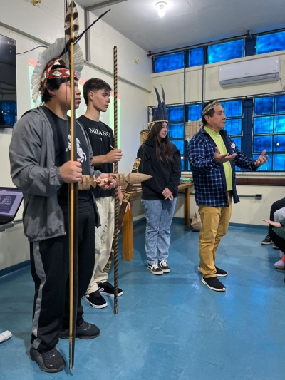 NEABI - JA promove atividade alusiva ao Dia Internacional dos Povos Indígenas