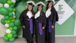 Colação de grau diploma 28 concluintes de cinco cursos de graduação no IFFar - Campus Panambi Click to enlarge image IMG_8114.JPG