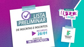IFFar divulga resultado preliminar de inscritos no PS 2026 da Graduação ListaPreliminar Ingresso IFFar 2026 Graduacao noticia