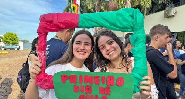 Volta às Aulas 2026: estudantes iniciam ano letivo com programação especial voltaàsaulasIFFar2026 Panambi Integrados corponotícia2