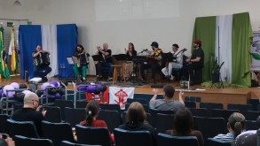 Reunião Pedagógica e Momento cultural reúnem Docentes e TAEs em programação alusiva ao Dia do Professor e ao Dia do Servidor Público Reunião Pedagógica e Momento cultural reúnem Docentes e TAEs em programação alusiva…