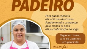 54 vagas para terminar o ensino fundamental junto com curso de padeiro no IFFar – Campus Júlio de Castilhos 54 vagas para terminar o ensino fundamental junto com curso de padeiro no IFFar –…